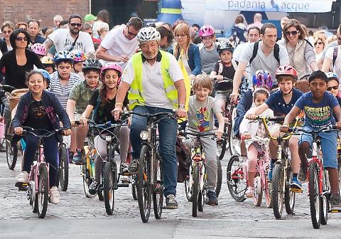 Ciclismo per le vie cittadine