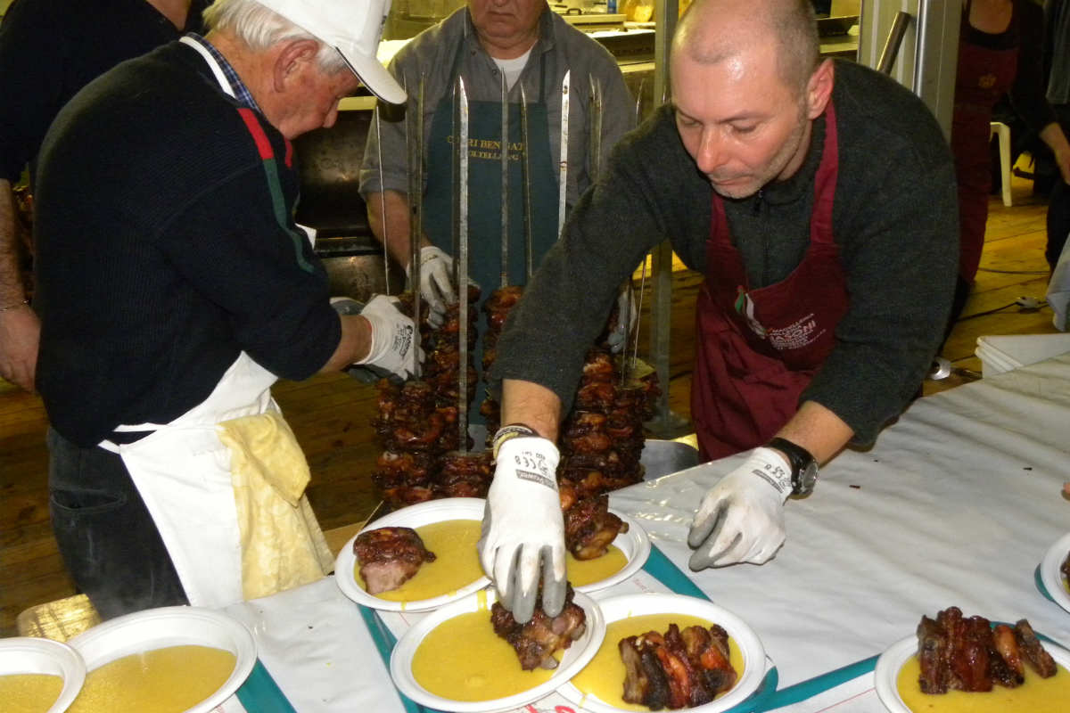Sagra di San Biase - Gastronomia