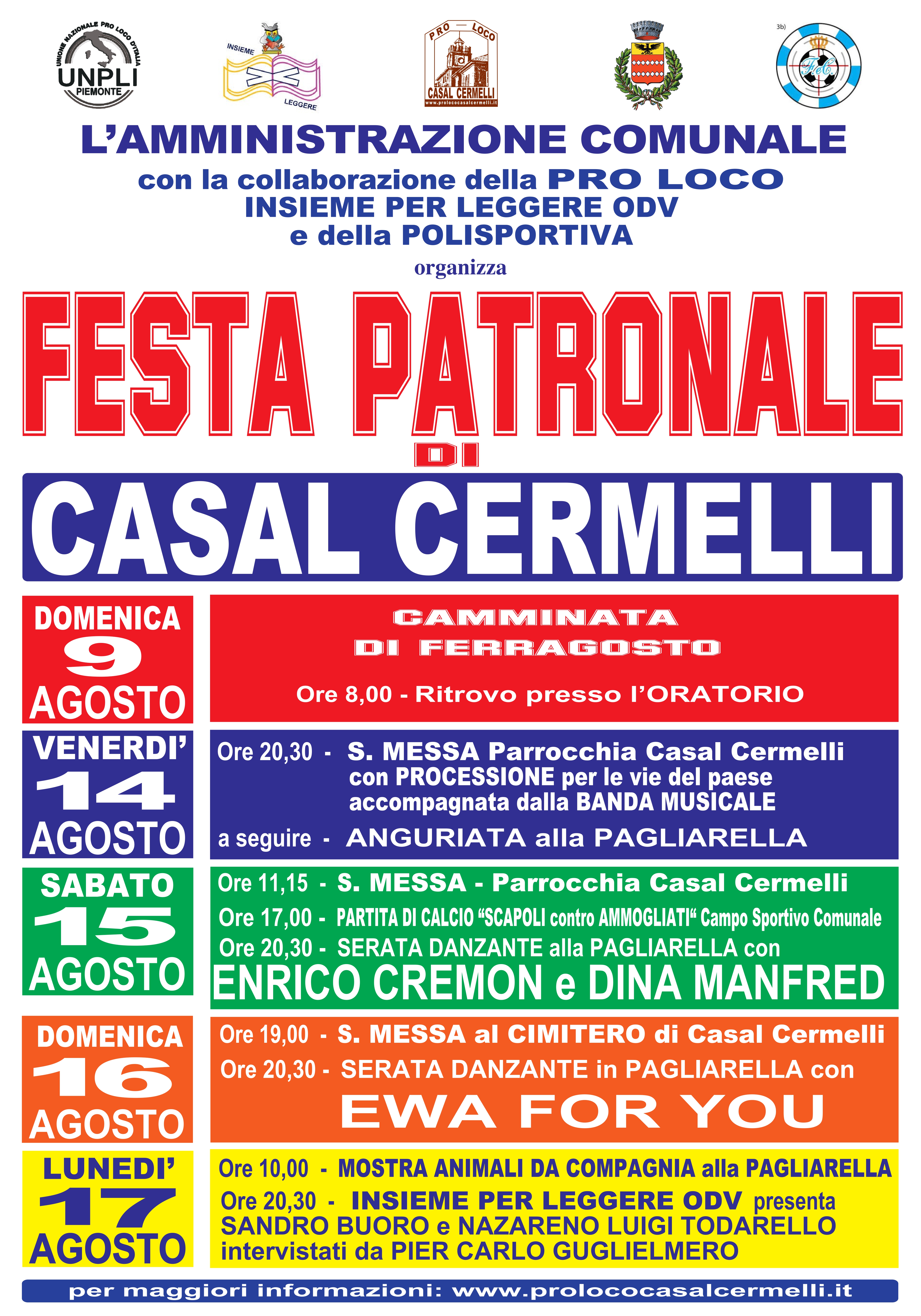 Festa Patronale - Camminata di Ferragosto