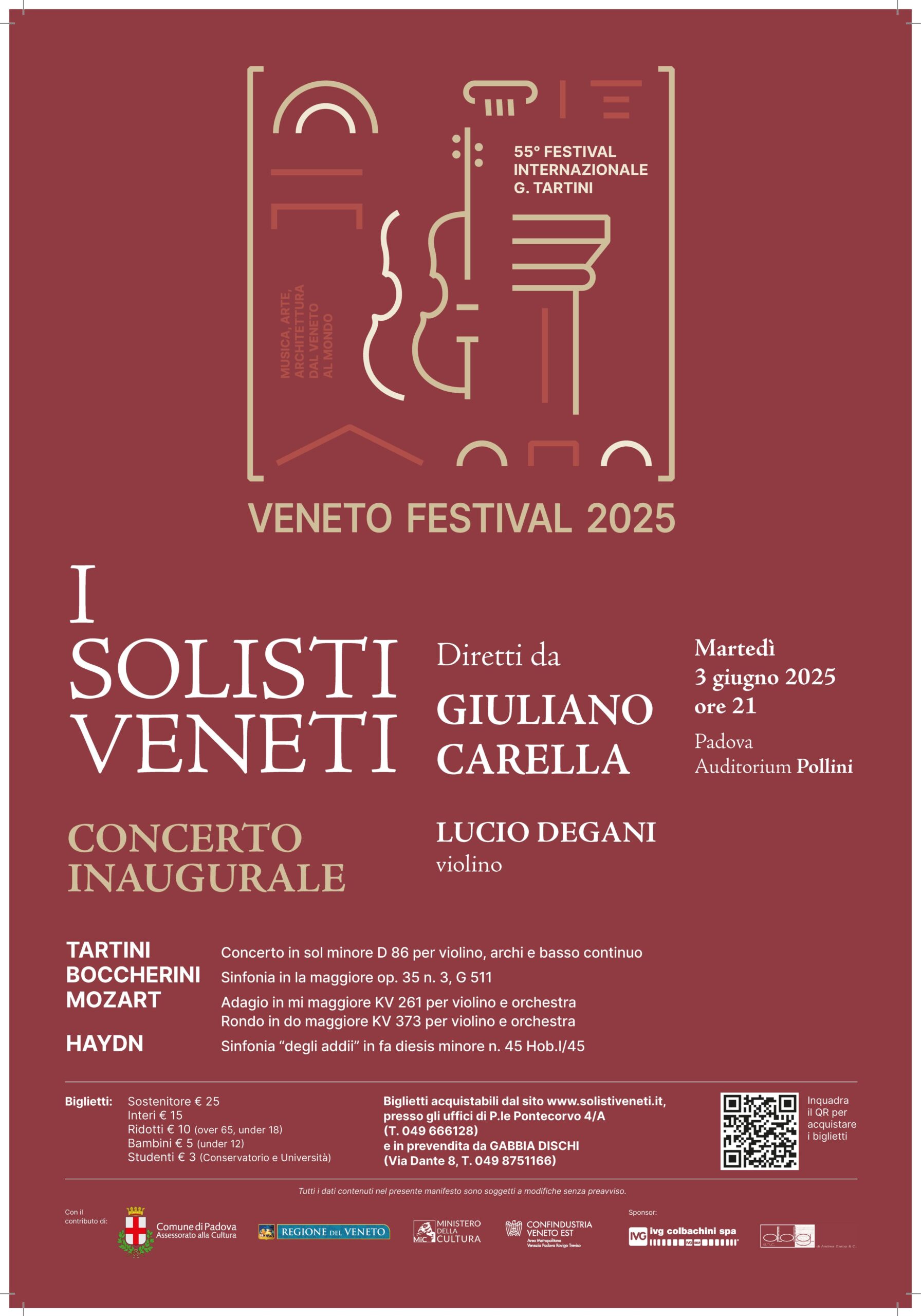 Concerto Inaugurale del 56 Veneto Festival