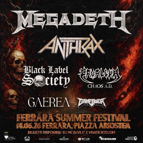 Megadeth - Italian Date