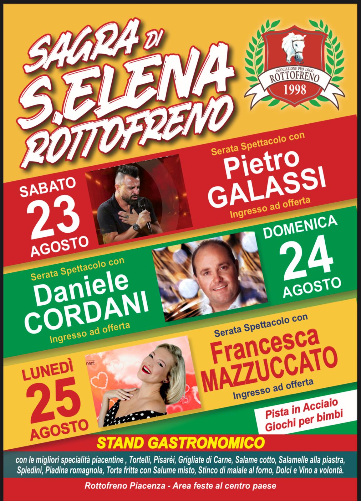 Festa di Sant'Elena: Seconda Serata