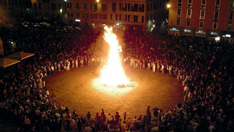 Falò di San Giovanni in Val Graveglia