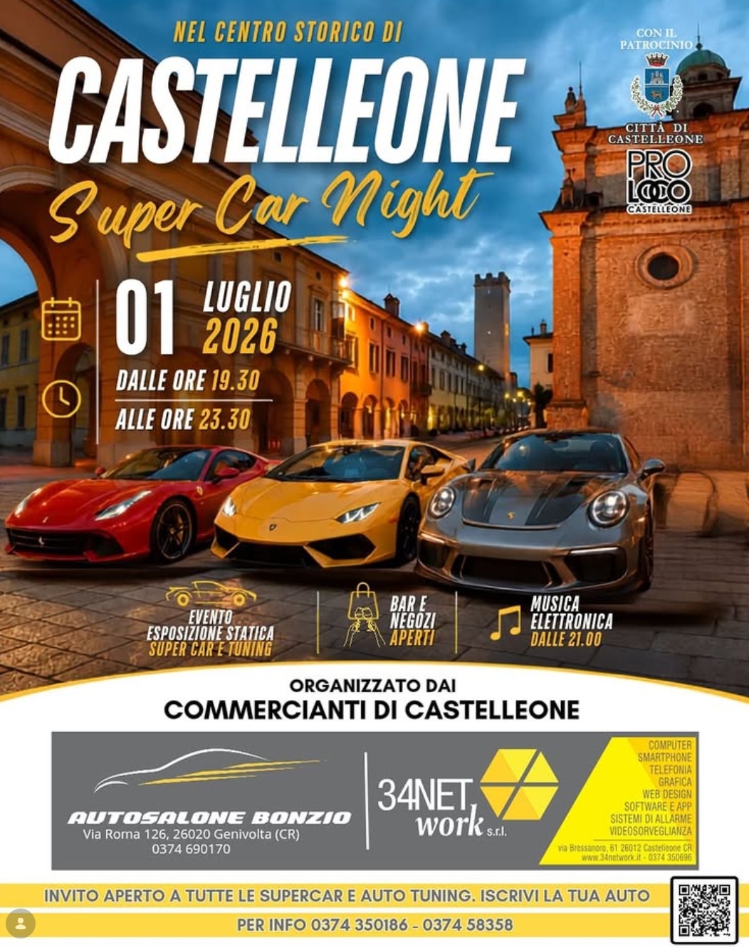 Castelleone Super Car Night