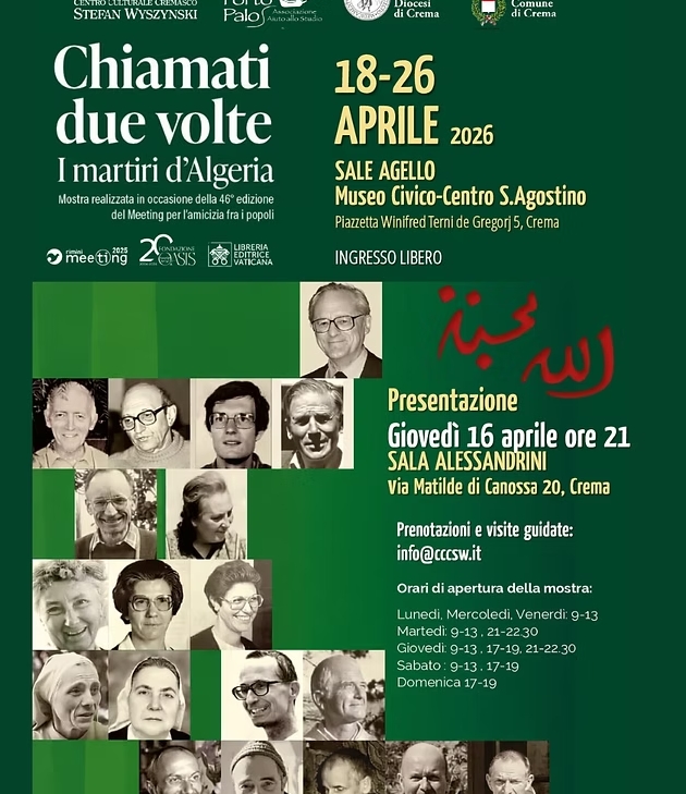 CHIAMATI DUE VOLTE - I MARTIRI D'ALGERIA