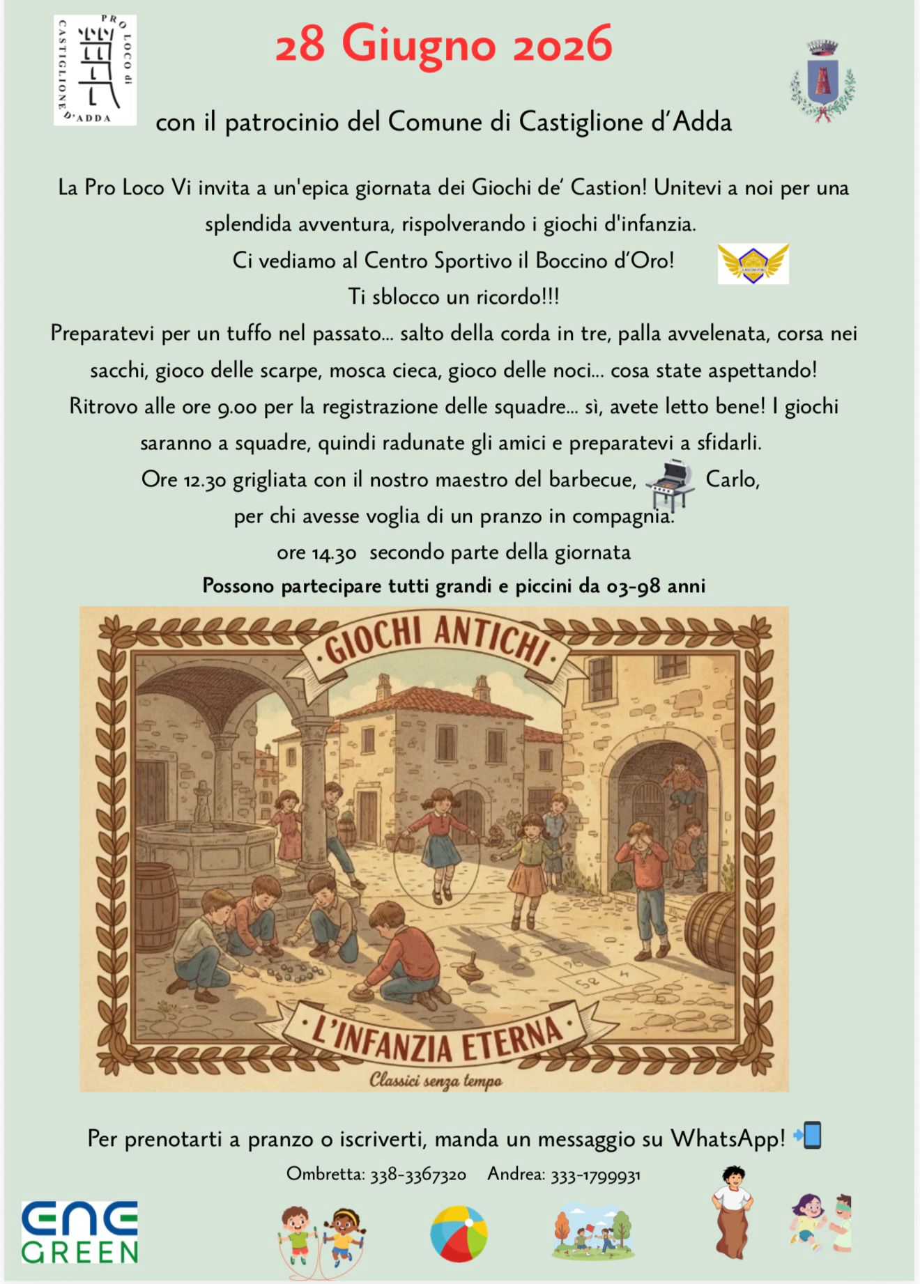 Giochi Antichi - L' infanzia eterna