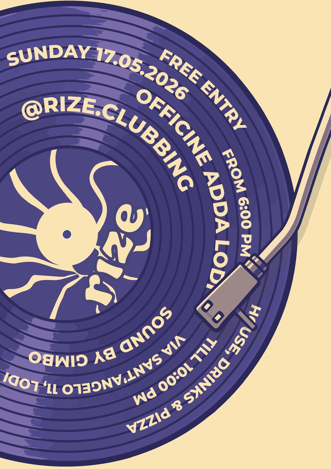 Rize your sunday - House, Drinks & Pizza