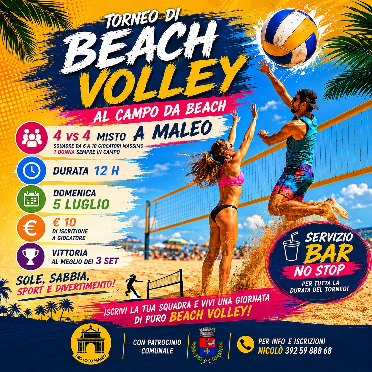 (05/07) Torneo di Beach Volley