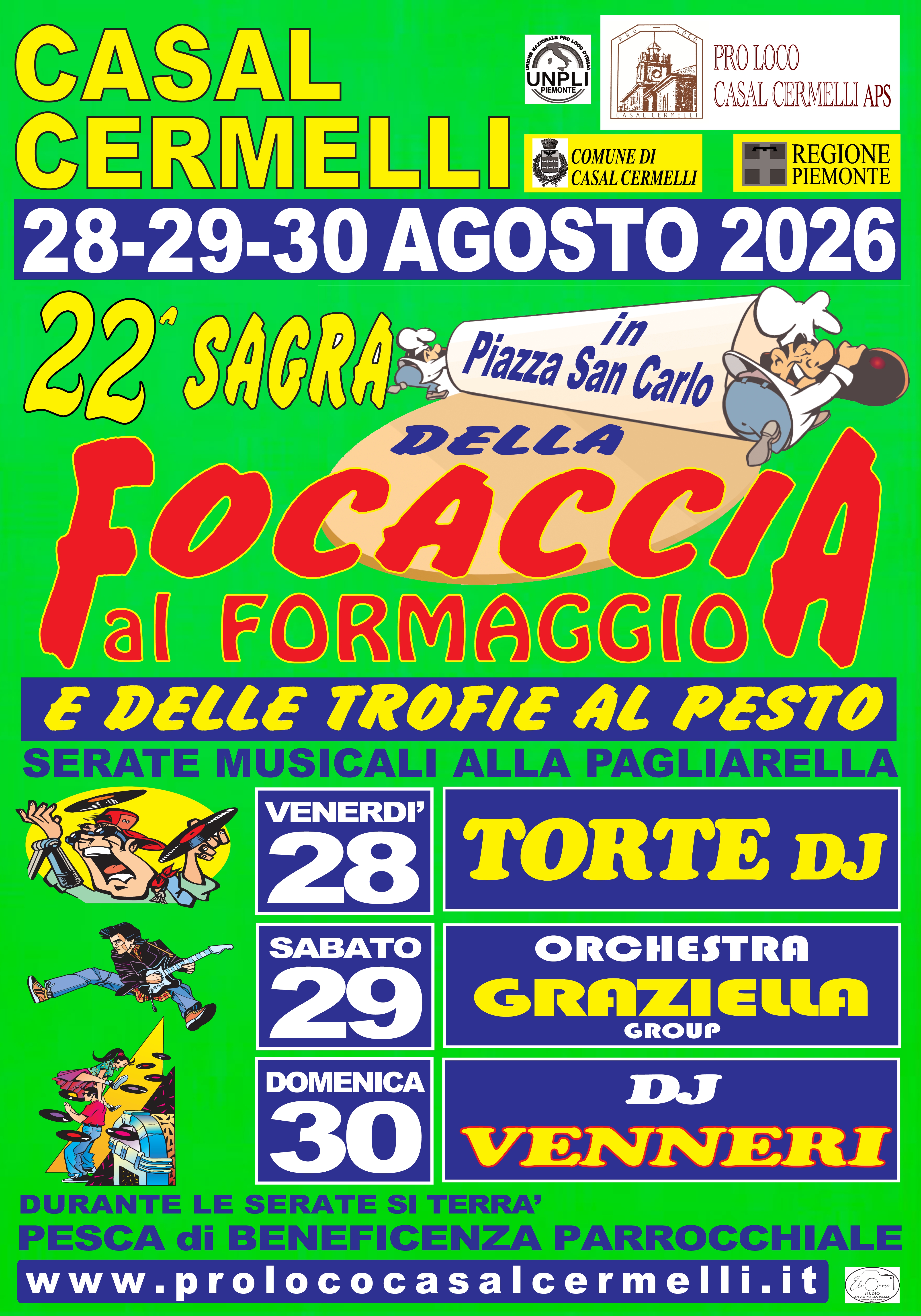 Sagra della Focaccia al Formaggio e delle Trofie al Pesto
