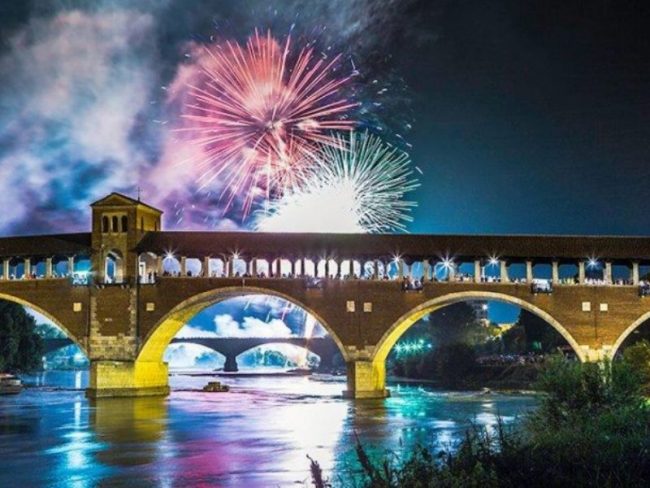 Festa Patronale e Fuochi Artificiali a Pavia