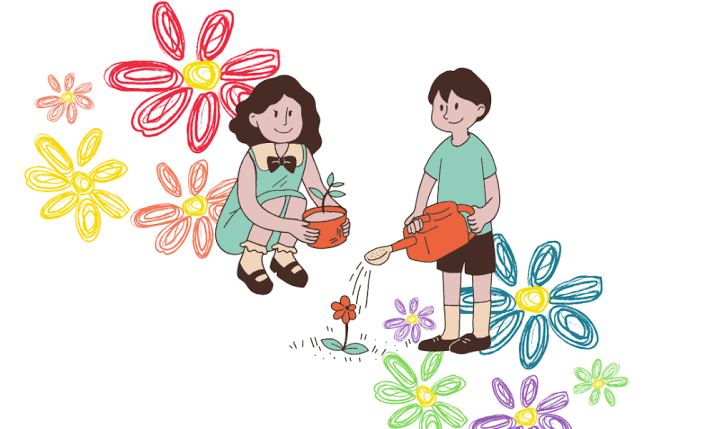 Il Laboratorio del Floricoltore per Bambini e Famiglie