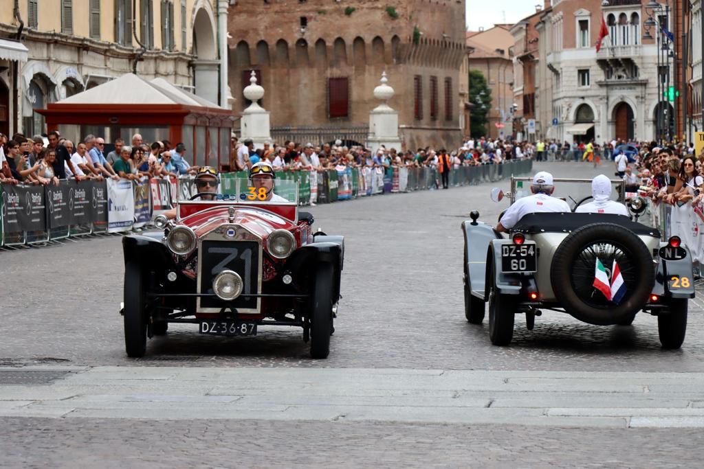 Mille Miglia 2026: Passaggio Ferrara