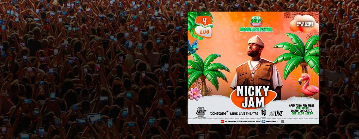 Nicky Jam in Concerto