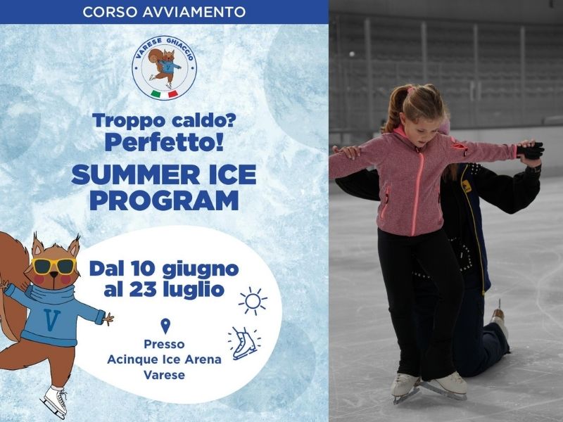 Summer Ice Program - Stage Estivo Pattinaggio