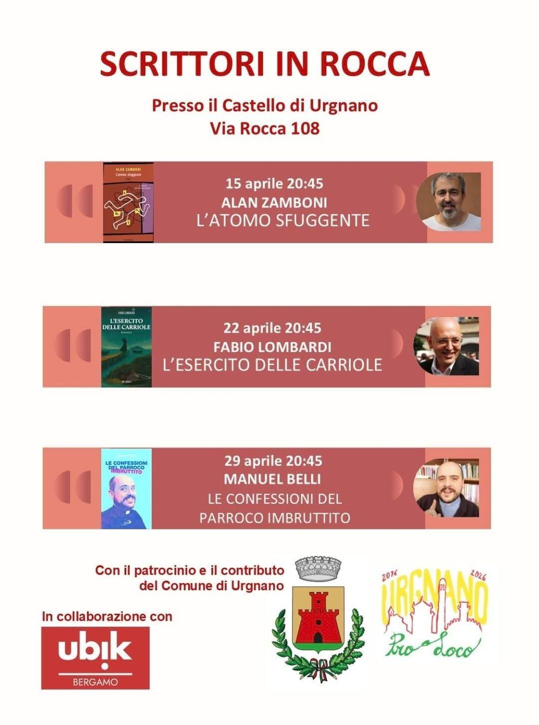 Scrittori in Rocca: Fabio Lombardi - L' Esercito delle carriole