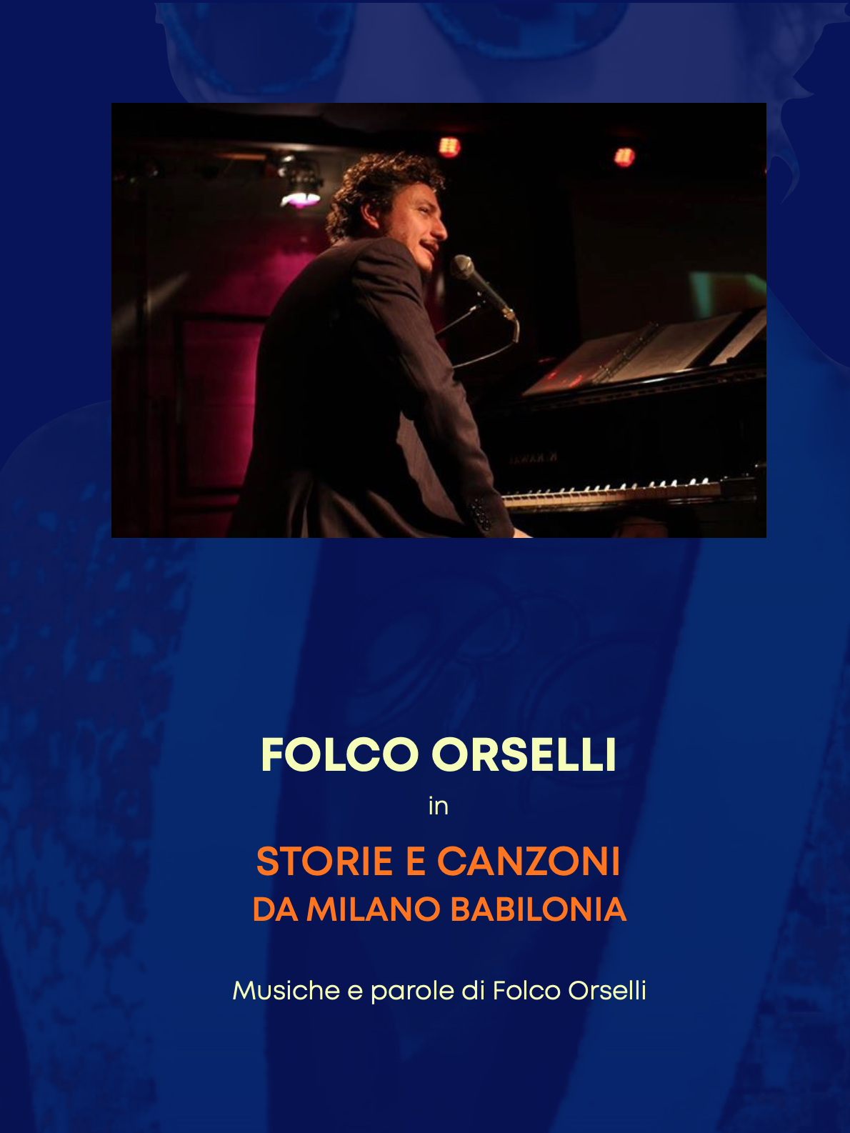 Concerto Live: Folco Orselli