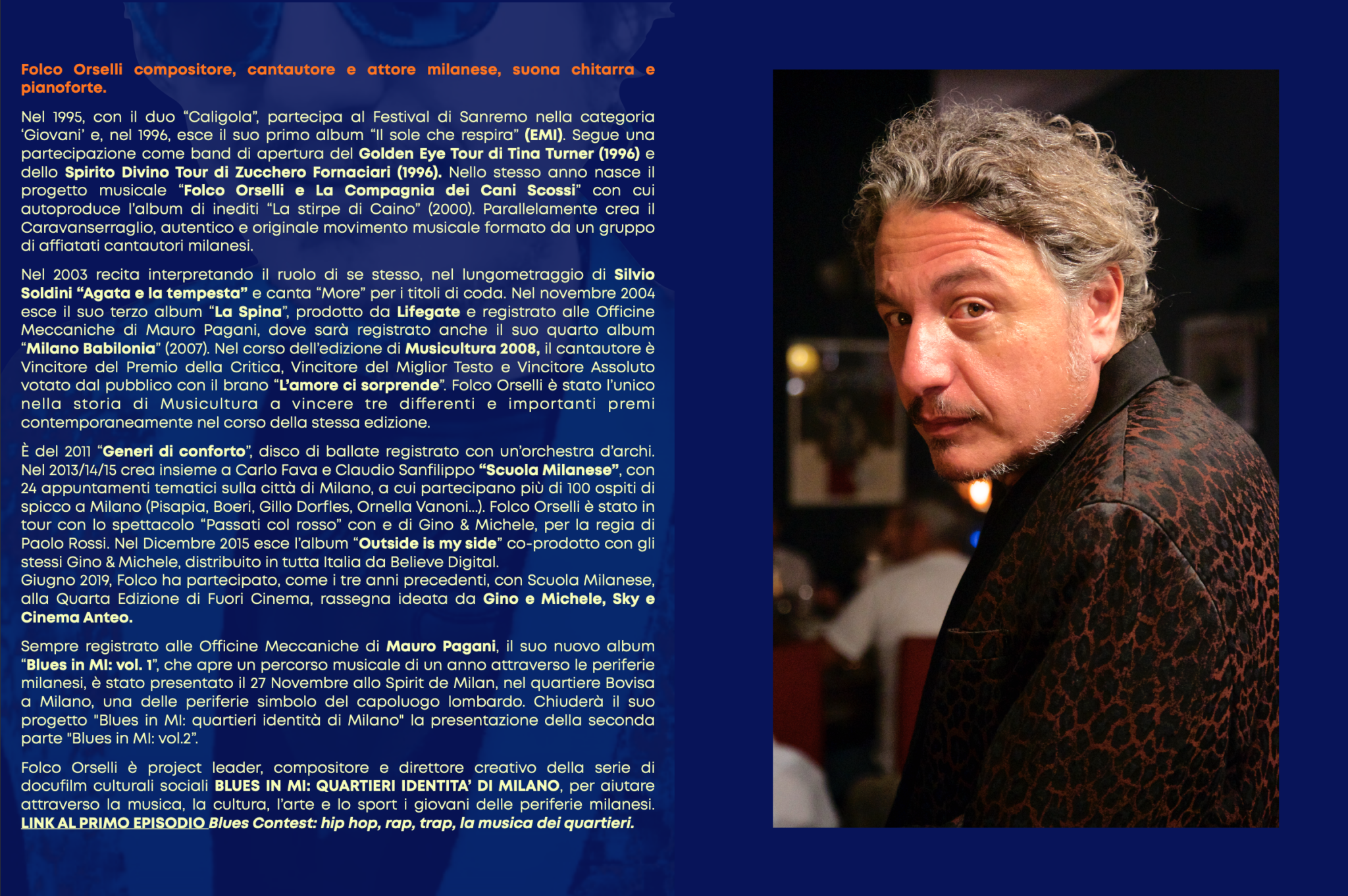 Concerto Live: Folco Orselli